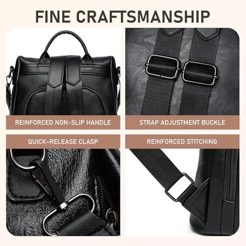 shepretty Women's Backpacks Anti-Theft Rucksack Shoulder Bags,0298-b — view 6