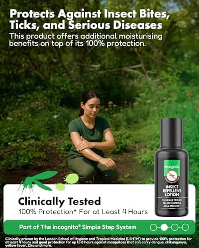 Incognito Mosquito Repellent Lotion Natural DEET Free 50ml — view 2