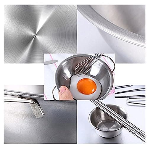 25Pcs Pretend Kitchen Cookware Set Stainless Steel Kids Pots and Pans Playset With Cooking Utensils - Mini Play Kitchen Accessories for Toddlers - Christmas New Year Holiday Birthday Gifts — view 2