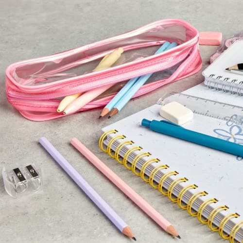 Soul Projekt Small Clear Pencil Case for Girls Back to School — view 2
