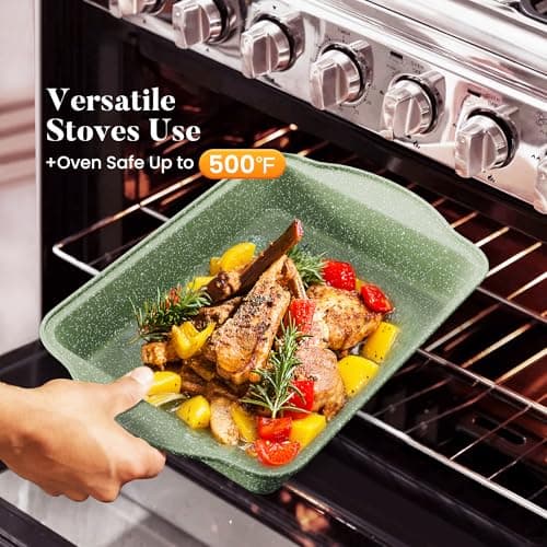 Kitchen Academy 17Pcs Pots and Pans Set Non Stick, Induction Hob Pan Set — view 5
