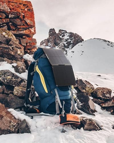 22W Portable Solar Charger – Sunslice Fusion Core 22 – High Performance with USB-A, USB-C & DC5521 – Ideal for Smartphones, Tablets, Camping and Outdoor Travel — view 3