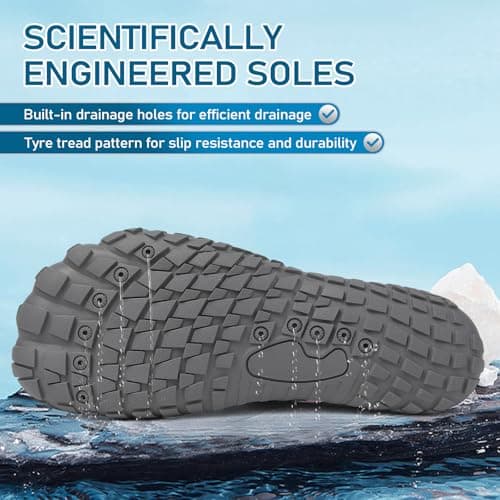 Water Shoes Beach Barefoot Shoes Womens Mens Quick Dry Aqua Swimming Pool — view 4