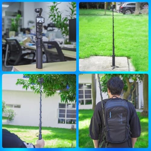 Suptig Handle Power Bank Mount 10000mAh Battery Comptible for Gopro, Canon, DJI Action, Insta 360, Phone, Sony, Kodak Digital Camera, Phone etc. — view 6