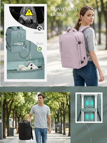 Hayayu Ryanair Cabin Bags 40x30x20 Underseat Carry-on Backpack Hand Luggage — view 4