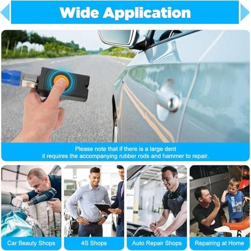 Induction Heater Machine for Car Dent Removing, PDR Car Dent Repair Tools, Remove Dents Body Damage Fix Tool Car Dent Repair, 1380W Suitcase Tool Magnetic Induction Auto Body Removal Machine — view 5