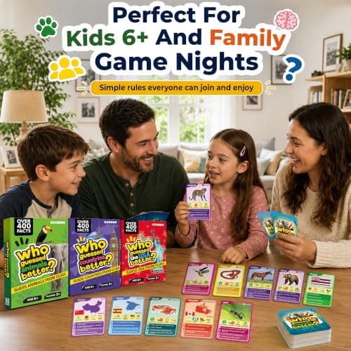 Quokka Kids Card Games for 6 8 Year Olds - Educational Games for Families — view 4