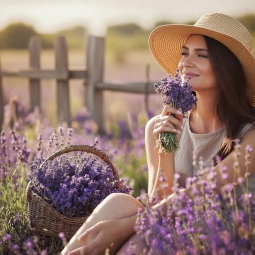 10 Aromatic French Lavender Bags Fresh Handmade Naturally Fragranced Moth Repellent, Sleep Aid, Vacuum Sealed for Freshness — view 4