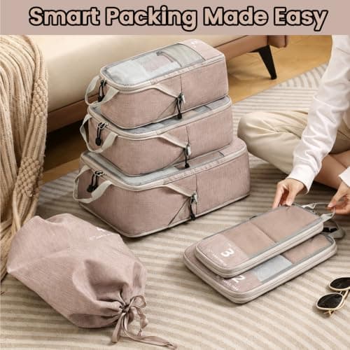 Compression Packing Cubes for Suitcases & Backpack — view 5