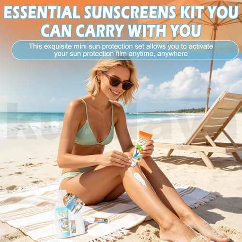Mini Sun Cream, Sun Cream 20,Travel Size Sunscreen — view 6