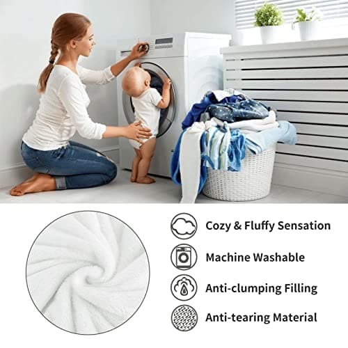 Oplp White Gold Marble Throw Blanket for Bed Sofa Couch Gold Veins Fleece Blankets Lightweight Soft Cozy 80"x60" — view 5