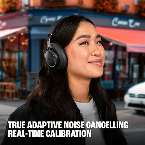 JBL Live 780NC Wireless Over‑Ear Noise Cancelling Headphones, Black — view 4