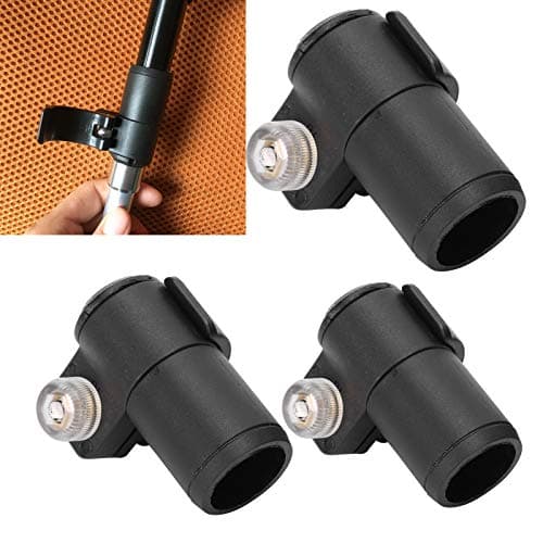 Climbing Stick Pole External Lock, 3Pcs Adjustable Outdoor Leisure Trekking Flip Hiking Sticks Lock 16 18 14mm Wear Resistant Replacement Walking Accessories for Mountaineering Backpacking Black — view 3