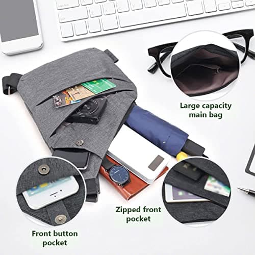 Anti-Theft Crossbody Bag for Women, 2025 New Anti-Theft Travel Bag, Shoulder Bag, Anti-Theft Design for Travel, Sports, Einheitsgröße — view 3