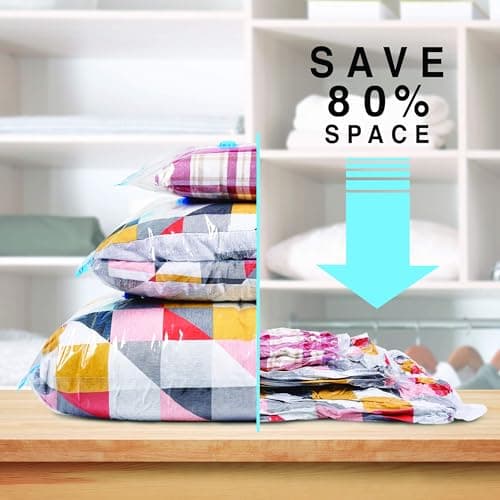 Bramble 20 Pack Vacuum Storage Bags for Clothes & Travel, 7 Sizes — view 2