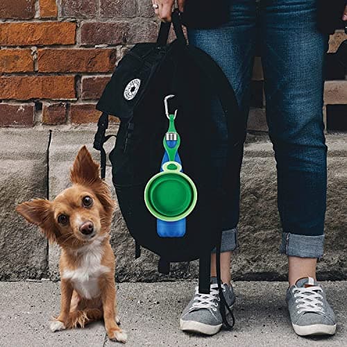 Crufts Collapsible Travel Pet Bowl & Water Bottle Holder - 250ml Liquid Capacity - Ideal for Small to Medium Dogs — view 5