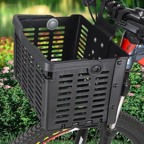 Rattling Basket - Front Handlebar Carrier, Removable Bicycle Shelf — view 2