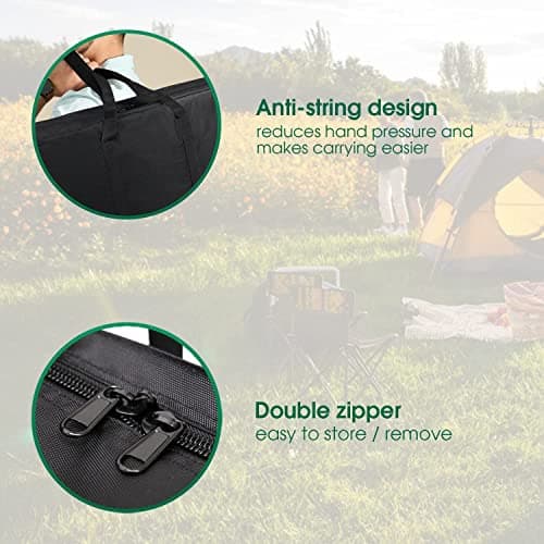 Fenghome Folding Table Storage Bag,500D Camping Carrying Case 94x12x77cm — view 4