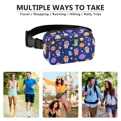 Multi Pocket Travel Hip pouching For Daily Commute — view 6