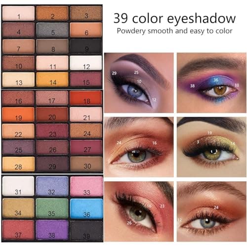 All in One Full Makeup Kit, Makeup Gift Sets for Women, Make Up Set for Teenage Girls with Foundation, Eyeshadow, Lipstick, Eyeliner - Complete Cosmetic Gift Set for Beginners and Professionals — view 4