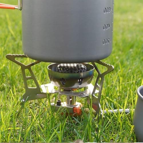 Camping Pot and Lid Set 1.23L Compact Design — view 5