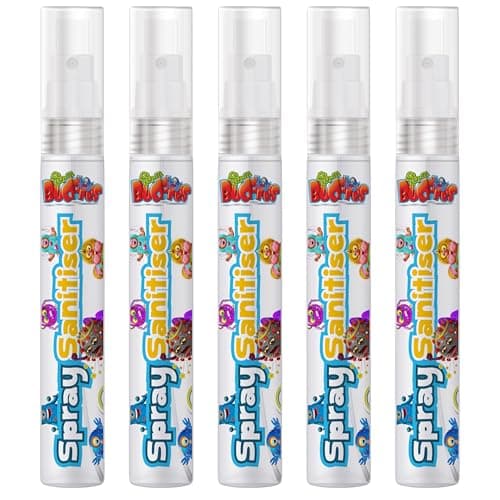 Germ Buddies Hand Sanitizer Spray Pen – 75% Alcohol, Gentle Formula, Kid-Friendly & Portable Antiseptic | Kills 99.9% Germs | Cute Clip-On Perfect for Pockets — view 2