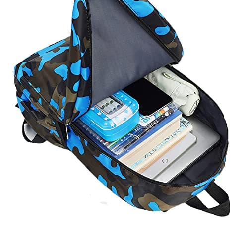 Estwell Kids Boys Girls Camouflage School Backpack Children Primary Schoolbag Book Bag Waterproof Nylon Rucksack Casual Daypack — view 3