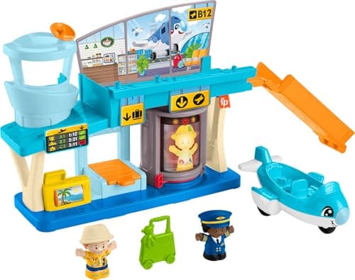 Fisher-Price Little People Everyday Adventures Airport Playset