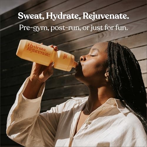 Free Soul 700ml Hydrate Water Bottle, Lightweight Portable Sports Water Bottle Ideal for Running or Cycling for Gym and Outdoor, Dishwasher Safe, BPA Free — view 5