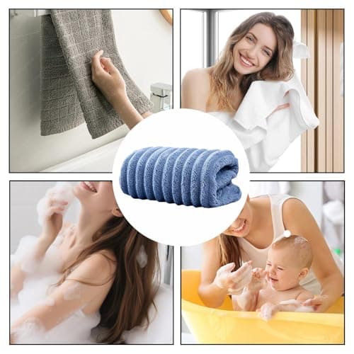 Generisch Bath Towels, Soft Lightweight Quick-Drying Wash Cloth, Bath Towel, Extra Large Shower Towel - For Home, Home, Dorm, Travel, Pool, Camping, Gym, Spa, Training, Sports — view 4