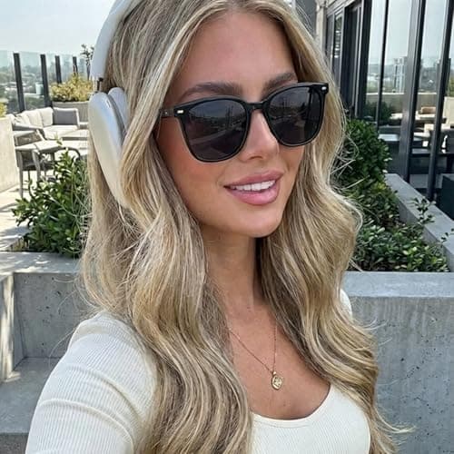 Myiaur 2 Pack Polarised Sunglasses Women Trendy for UV400 Protection — view 2