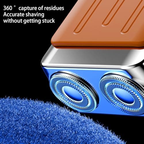Ksikdeg Portable Electric Shaver for Men Quiet Small Travel Trimmer with Digital Display Efficient Shaving Tool Travel — view 6