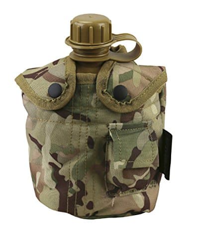 VORAGA Zip Zap Zooom Kombat Army Combat Military Water Bottle BTP US GI British Camo Waist Belt Pouch Clip