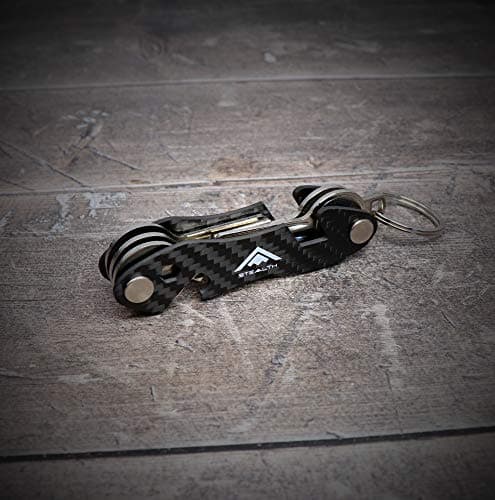 Stealth Pocket Key Holder - Carbon Fibre Key Organiser with Bottle Opener — view 5