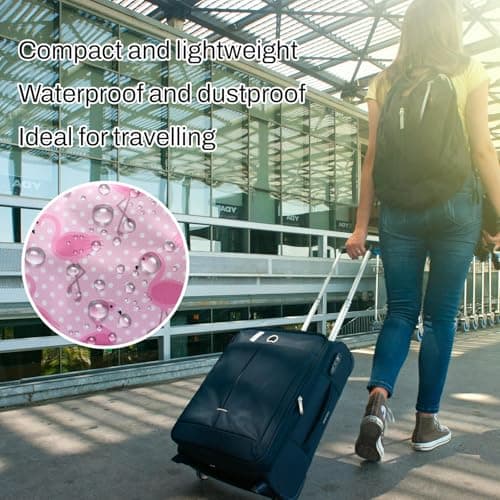 Tabanzhe Small Cosmetic Bag-Travel Makeup Bag Make Up Pouch for Women Girls Cute Pink Toiletry Bag Waterproof Portable Cosmetics Storage Pouch Purse — view 5