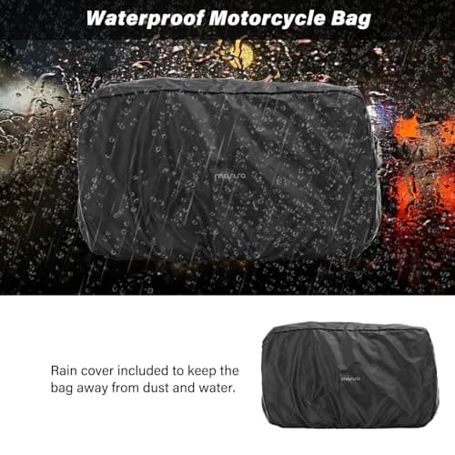 MOSISO Motorcycle Tail Bag with Expandable Capacity 32L-48L — view 6