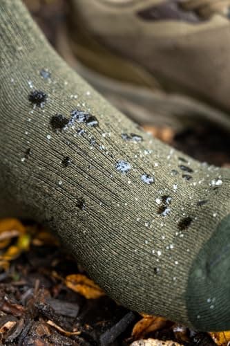 COUNTRY PURSUIT Men’s 3 Pair Water Repellent Cotton Socks – Cushioned Outdoor Walking Wellington Boot, Breathable Durable Comfort Fit Size 6-11 (UK, Numeric, 6, 11, Regular, Regular, Camouflage) — view 6