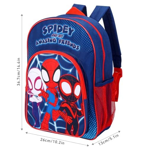 Spidey and His Amazing Friends Kids Backpack, Lightweight School Travel Bag — view 2
