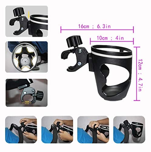 2 Piece Baby Stroller Car Seat Strap Covers Universal Soft Seat Belt Cushion for Newborns Infants and Kids (Black) — view 3