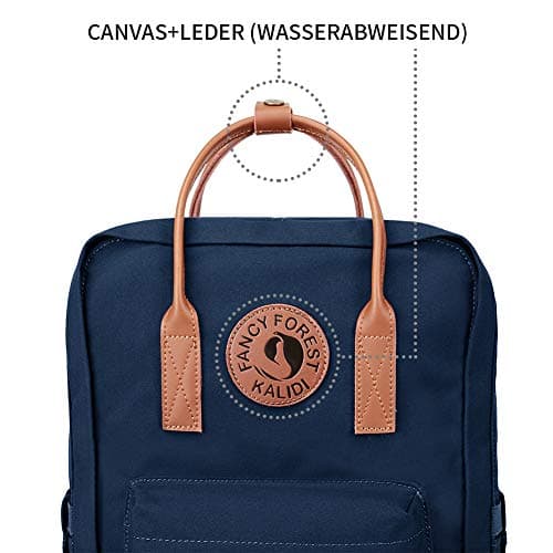 KALIDI Casual Daypack School Backpack for Women Men Boys Girls Travel Daily — view 2