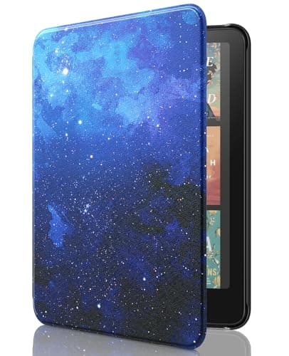 MoKo Case for 7" Kindle Paperwhite 12th Gen&Colorsoft 2024,Noche Azul