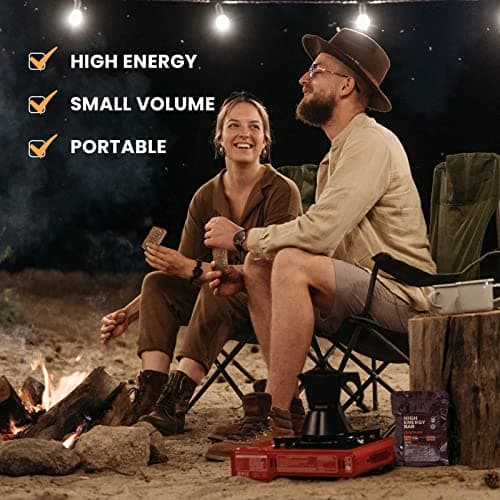 Chocolate Flavour Emergency Ration Biscuits, 12 Pack, 6840 Kcal — view 6