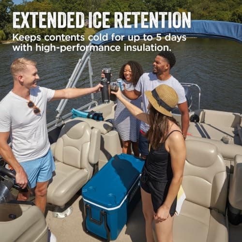 Coleman 70QT Xtreme Cooler Box | For Camping, Beach, Picnic & Outdoor Use, Retains Ice for up to 5 Days | 66 L — view 3