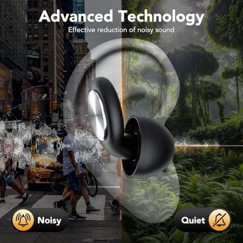 Ear Plugs for Sleep Noise Cancelling -45dB, for Concert, Working, Sleeping — view 3