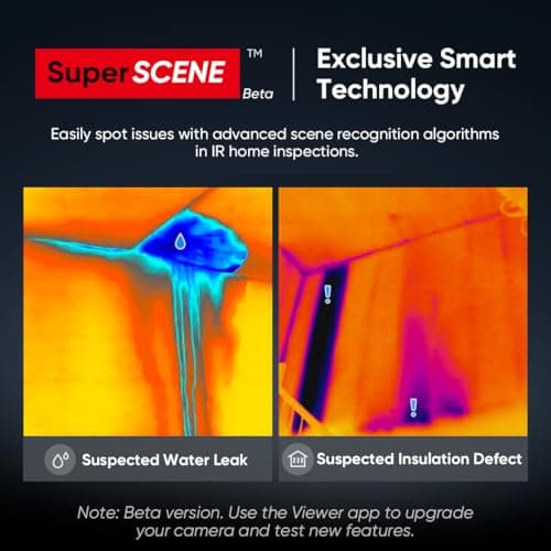 HIKMICRO PocketE Thermal Camera with Visual & Wi-Fi, 240x240 SuperIR — view 4