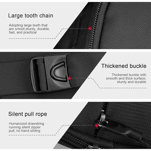 Fantasyon Small Sling Bag, Water Resistant Chest Crossbody — view 4