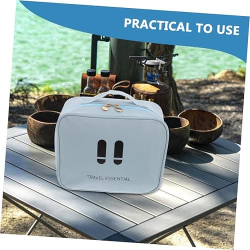Generic Mini Medical Travel Bag Compact Medicine Organizer Waterproof Kit for Faux Leather for Camping Hiking and Home Emergency — view 3