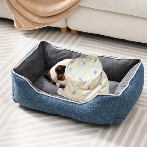 3 Pack Super Soft Pet Blankets - 60x40 cm Fluffy Fleece Throws for Cats & Small Dogs - Machine Washable, Warm & Cozy for Beds, Sofas, Car Seats, Crates & Travel - Furniture Protector & Comfort Blanket — view 4