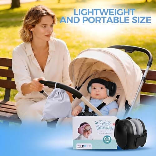 NAYEZH Baby Ear Defenders for 0-3 Years, Adjustable with Hearing‑Protection — view 5