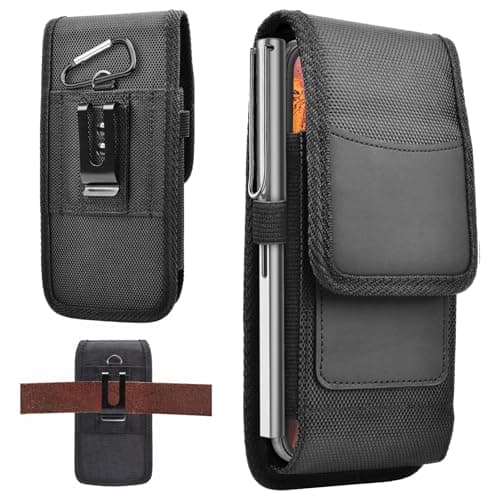 Heavy Duty Phone Holster with Belt Clip for 5.8-6.8 inch Smartphones